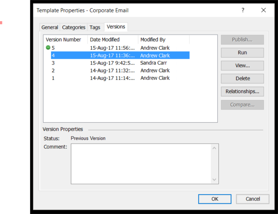 screenshot of ActiveDocs Opus
